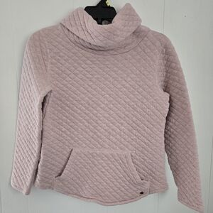 Orvis Quilted Cowl Neck Sweater